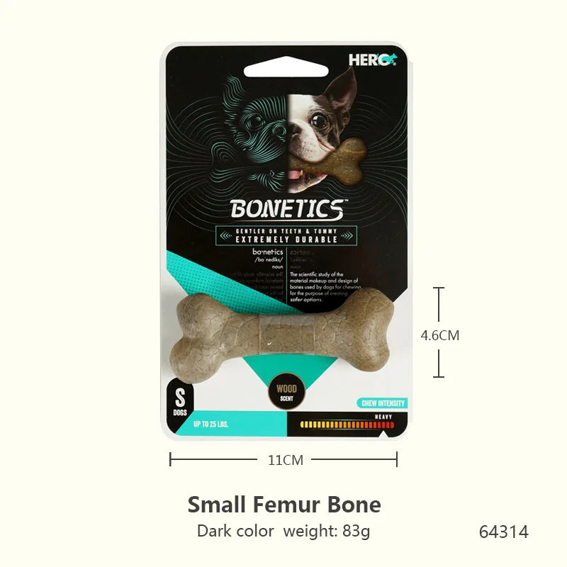 Jouets pour chiens Caitec, jouets à mâcher en os, durables, résistants aux morsures, idéaux pour le lancer et la chasser, adaptés aux chiens de petite à grande taille