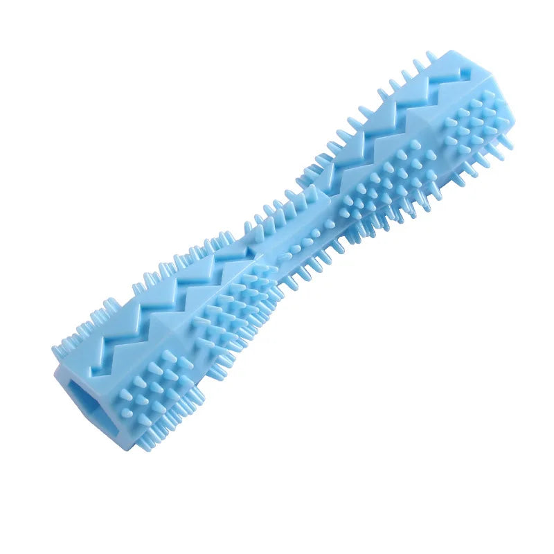 Brosse à dents pour chien durable, jouet à mâcher en caoutchouc souple, bâtonnet de nettoyage dentaire, massage des gencives, dentifrice, brosse à dents pour animaux de compagnie, fournitures pour animaux de compagnie