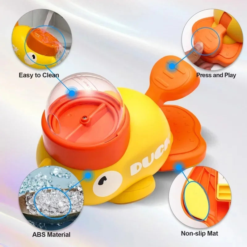 Mangeoire interactive puzzle en forme de canard