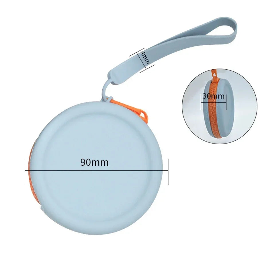 Sac de nourriture en Silicone pour chien, fournitures pour animaux de compagnie, 1 pièce, sac d'entraînement en plein air pour chien, pochette d'entraînement pour friandises, sac d'entraînement étanche pour collation pou