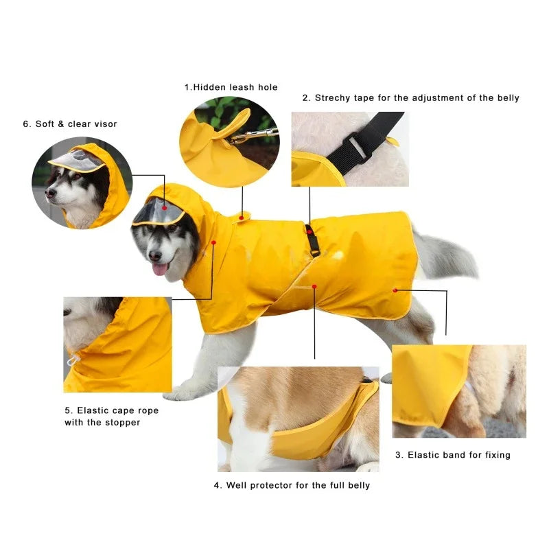 Imperméable chien grandes races M à 9XL