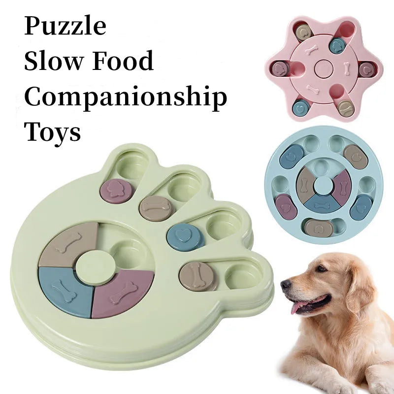 Mangeoire lente puzzle distributeur de nourriture