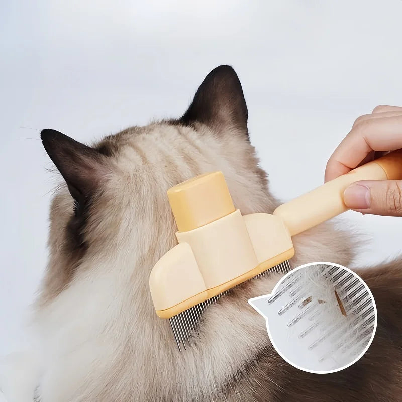 Brosse épilatoire pour chien et chat, toilettage pour chien, accessoires pour animaux de compagnie, peigne pour poils longs, nettoyage des poils, brosse de bain, fournitures pour chiens