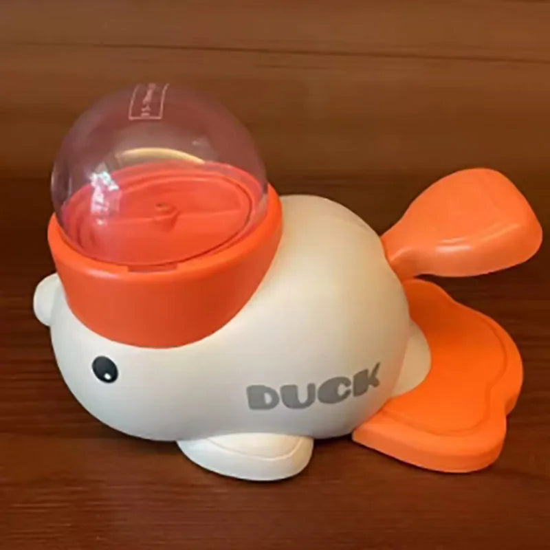 Mangeoire interactive puzzle en forme de canard