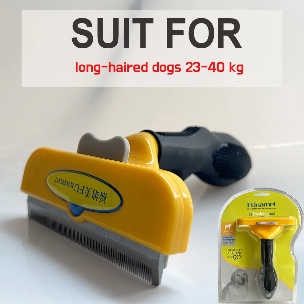 Brosse pour animaux de compagnie pour chiens chats chien peigne brosse d'épilation pour animaux de compagnie chat toilettage peigne chien épilateur chien accessoires chien peignes de Massage