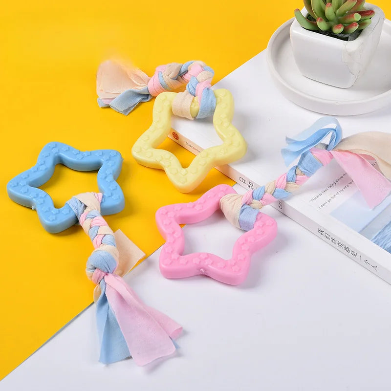 Jouets à mâcher en caoutchouc pour animaux de compagnie, jouet Sophia, mastication agressive, brosse à dents pour chien, soins dentaires pour chiot, accessoires pour animaux de compagnie