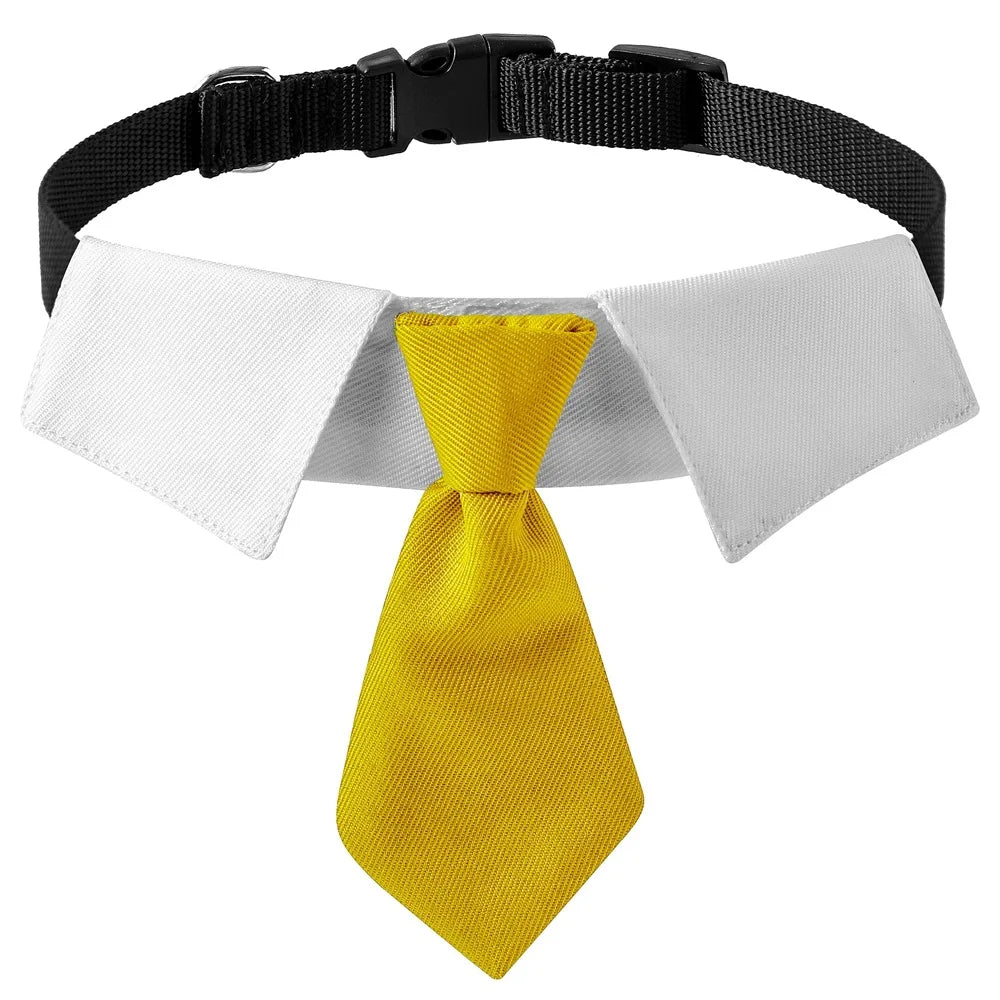 Sucado chien mariage marié costume cravate collier formel toilettage pour petits moyens grands chiens animaux accessoire offre spéciale