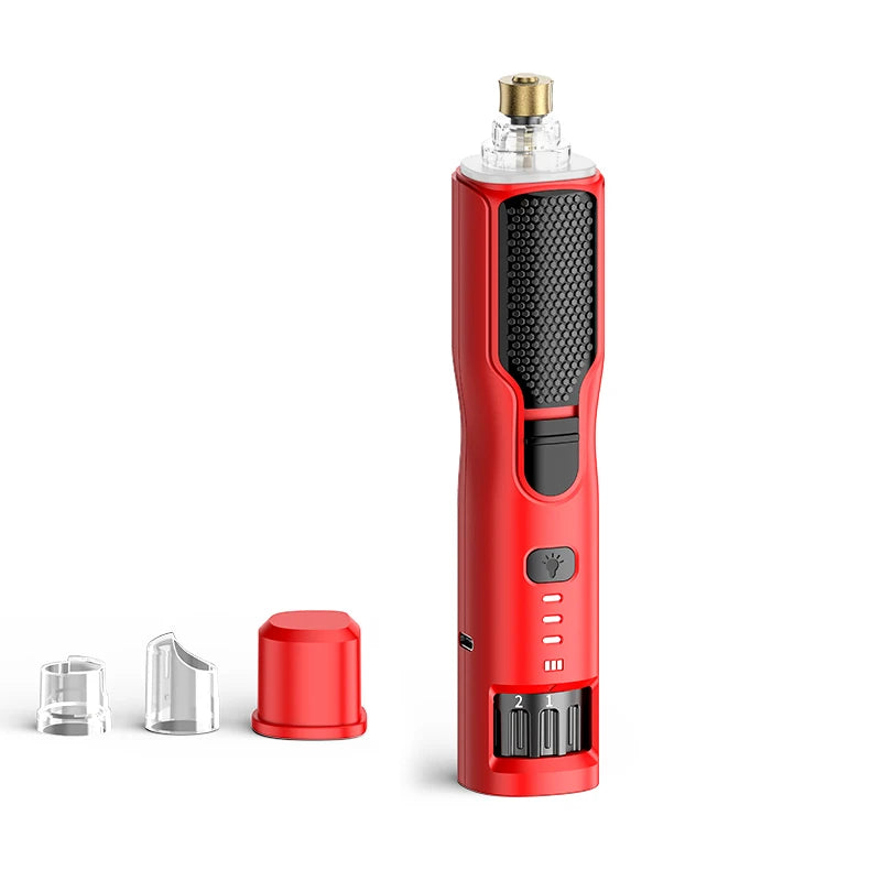 ROJECO – broyeur à ongles électrique pour animaux de compagnie, Rechargeable, toilettage des pattes de chien, coupe-ongles, lumière LED, 7 vitesses réglables, griffe de chat