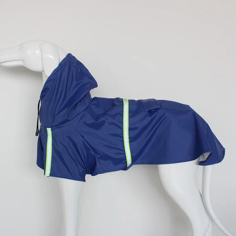Grand chien imperméable Corgi manteau Style chiot imperméable chien vêtements réfléchissant animal de compagnie coupe-vent imperméable à capuche imperméable pour chien