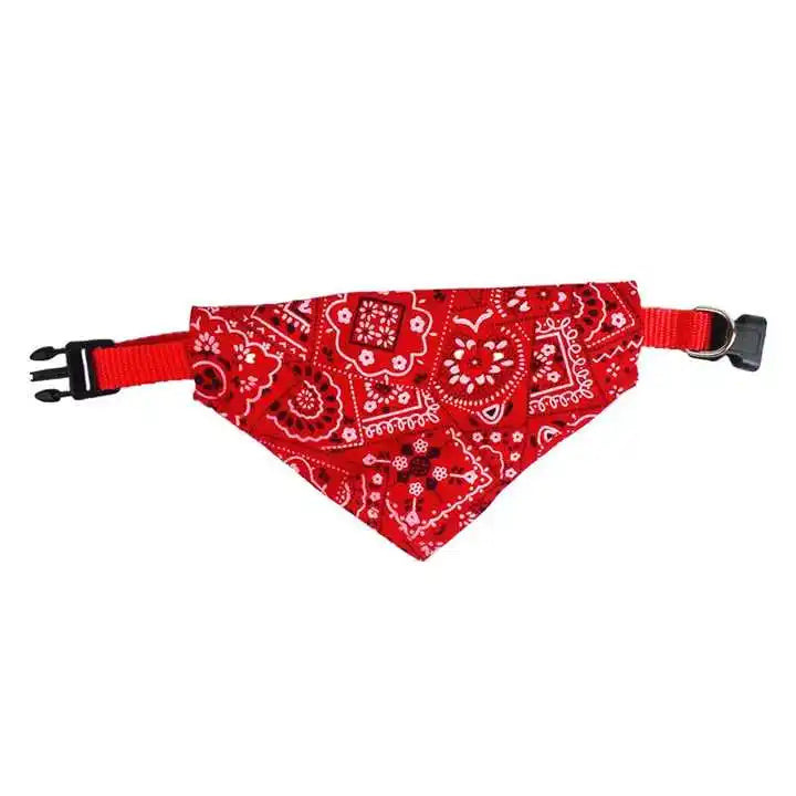 Bandage triangulaire réglable pour chien et chat, écharpe lavable, col Bandana, bavoirs, décor de cou de chat, déguisement de fête d'anniversaire