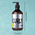 Shampooing Liquide pour Caniches à Poils Bouclés – Formule Volumisante et Démêlante, Sans Larmes, Désodorisant, Bain Doux pour Teddy et Bichon