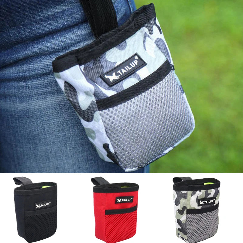 Animal de compagnie chien chiot formation traiter Snack appât alimentation pour animaux de compagnie poche pochette obéissance agilité pochette nourriture sac poche Snack récompense taille sac