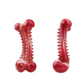 Jouets pour chiens, affûtage des dents, nettoyage des os de chien, entraînement en caoutchouc naturel, jouets à mâcher rigides et durables pour chiens de taille moyenne et grande, fournitures pour animaux de compagnie