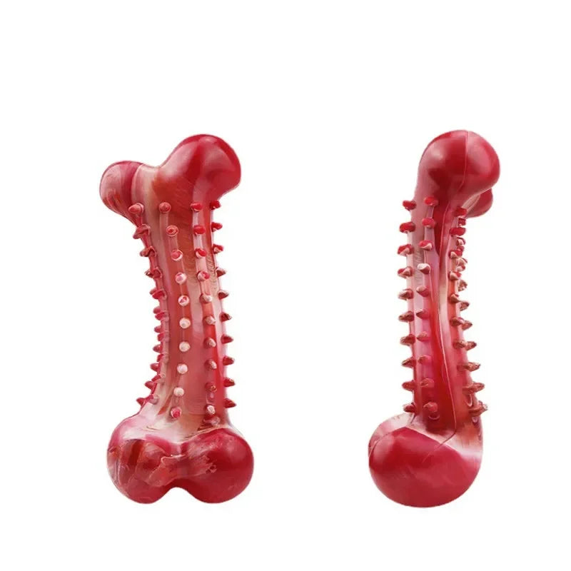 Jouets pour chiens, affûtage des dents, nettoyage des os de chien, entraînement en caoutchouc naturel, jouets à mâcher rigides et durables pour chiens de taille moyenne et grande, fournitures pour animaux de compagnie