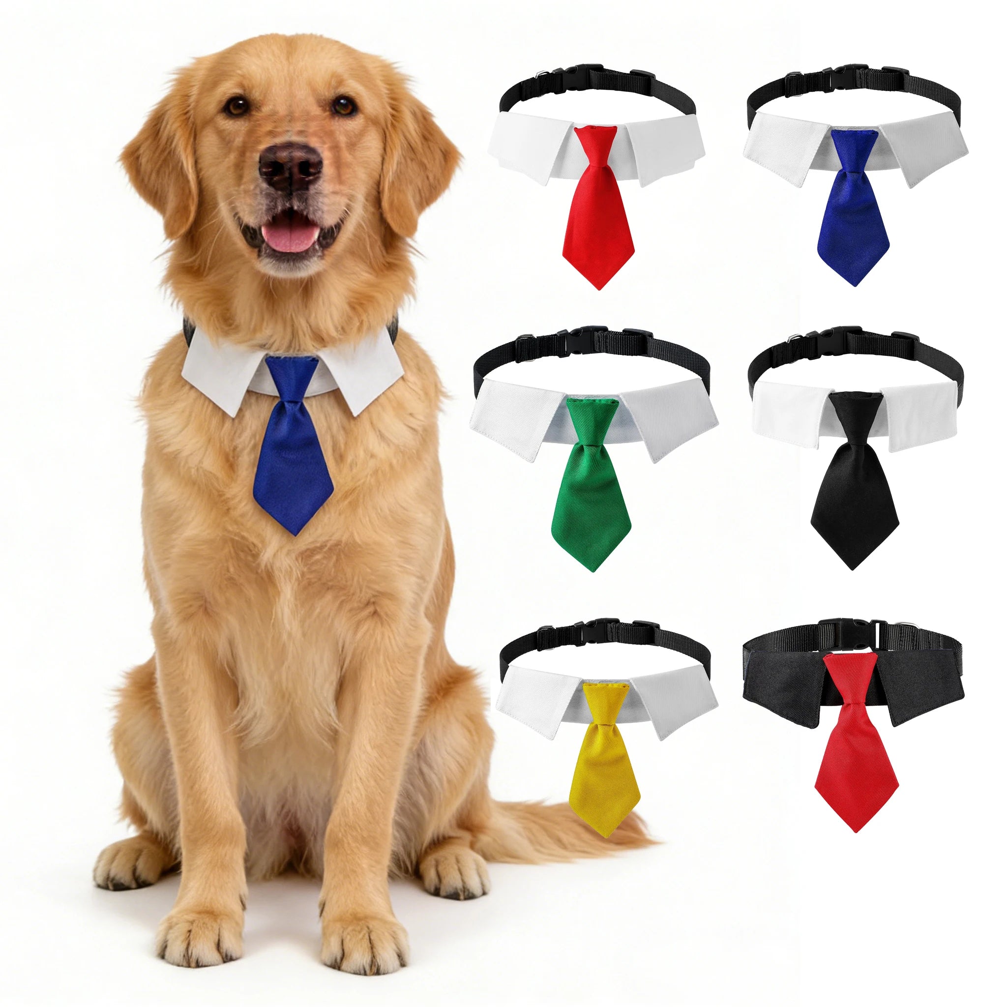 Sucado chien mariage marié costume cravate collier formel toilettage pour petits moyens grands chiens animaux accessoire offre spéciale