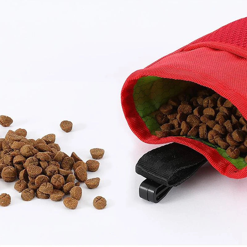 Sac de taille Portable pour chien, entraînement, collation, appât, pochette de récompense pour chiot, support d'obéissance pour utilisation en extérieur, sangle réglable