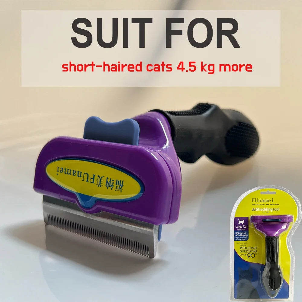 Brosse pour animaux de compagnie pour chiens chats chien peigne brosse d'épilation pour animaux de compagnie chat toilettage peigne chien épilateur chien accessoires chien peignes de Massage