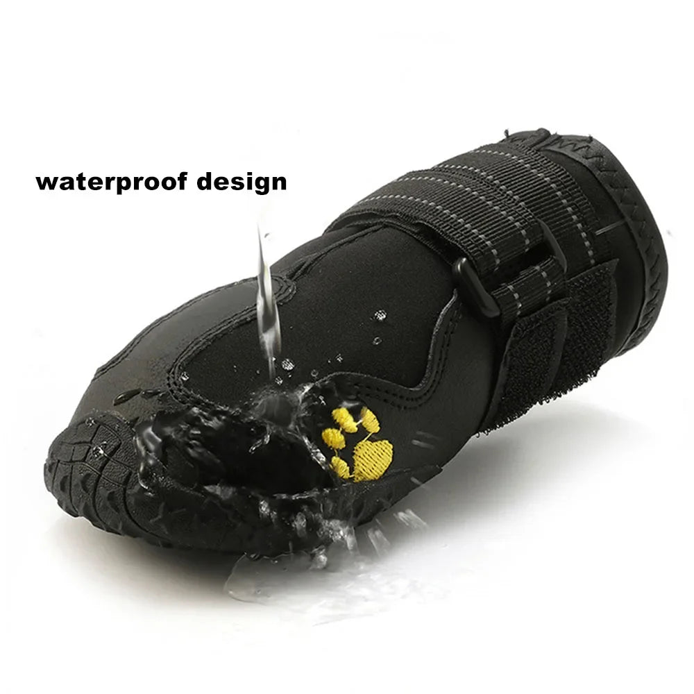 Chaussures imperméables chien en caoutchouc