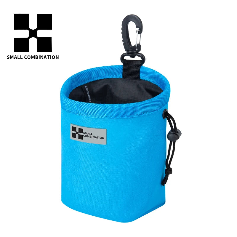 Petite sacoche portable pour friandises d'entraînement pour chien, sacoche pour friandises pour chiot à accrocher au laisse, sacoche de récompenses pour animaux de compagnie pour l'extérieur, sacoche de taille XZH-T24001-