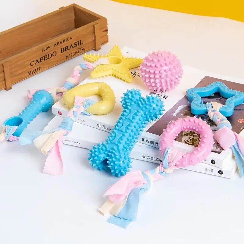 Jouets à mâcher en caoutchouc pour animaux de compagnie, jouet Sophia, mastication agressive, brosse à dents pour chien, soins dentaires pour chiot, accessoires pour animaux de compagnie