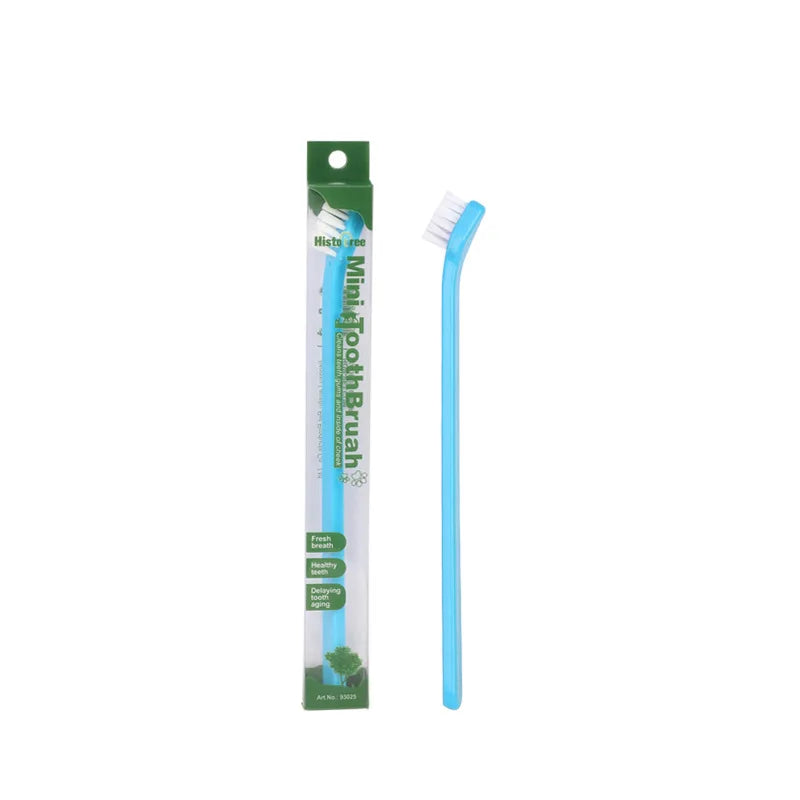 Brosse à dents pour chien recommandée par vétérinaire – Outil de nettoyage des dents à micro tête pour chiens et chats à petite bouche, 360 °   Kit dentaire pour animaux de compagnie, soins des gencives