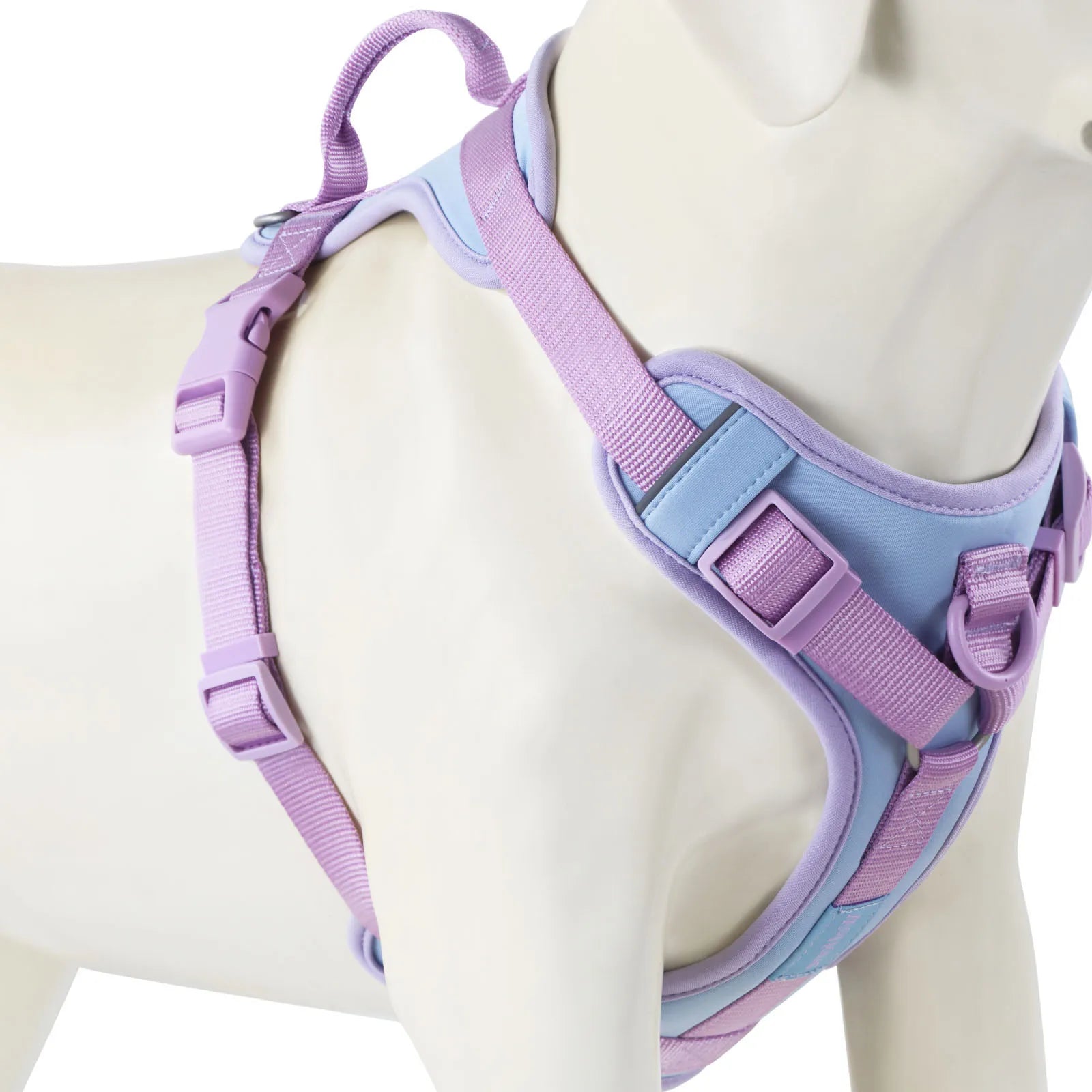 Nouveau Harnais de Luxe pour Chien Couleur Chocolat Anti-Traction pour Grands et Petits Chiens Sangle de Poitrine Réglable Harnais Personnalisé pour Chien