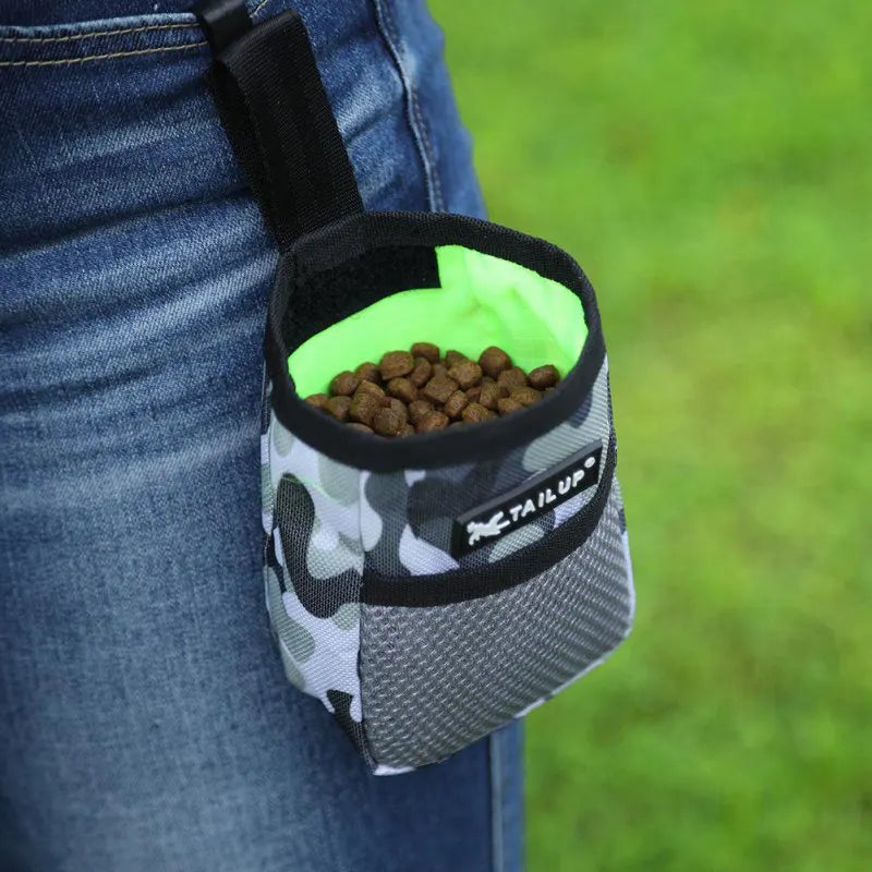 Sac de taille de récompense de collation de poche pour chien de compagnie, sac d'entraînement pour chiot, appât de collation, pochette de poche d'alimentation pour animaux de compagnie, pochette d'agilité d'obéissance, s