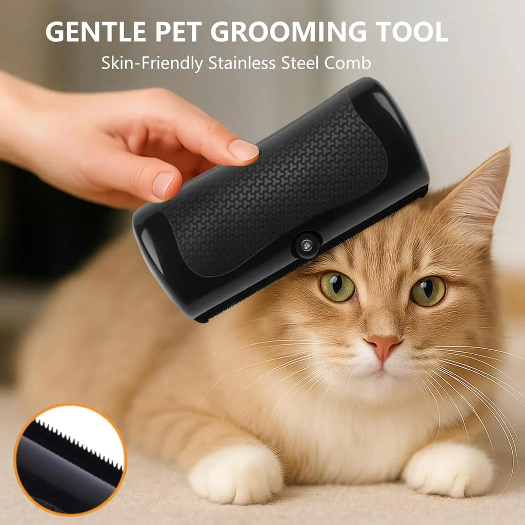Brosse professionnelle améliorée pour animaux de compagnie, éliminateur de poils de chien, coupe-nœuds de fourrure, peigne pour chiots et chats, fournitures de toilettage pour chiens, anti-chute de poils
