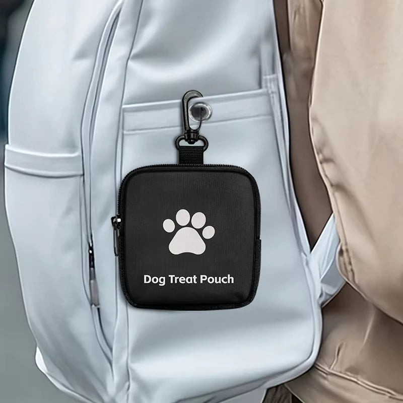 Sac à friandises portable pour chien, poche pour nourriture pour chien pour l'entraînement en extérieur, sacs de récompense multifonctionnels pour chien, accessoires pour animaux de compagnie