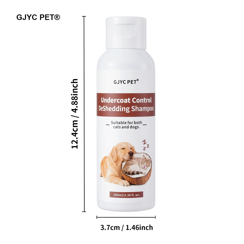 Shampoo anti-chute pour chiens et chats - Huile de noix de coco et d'argan, kératine, renforce le pelage, réduit la chute, panthénol hydrate, tout est sûr