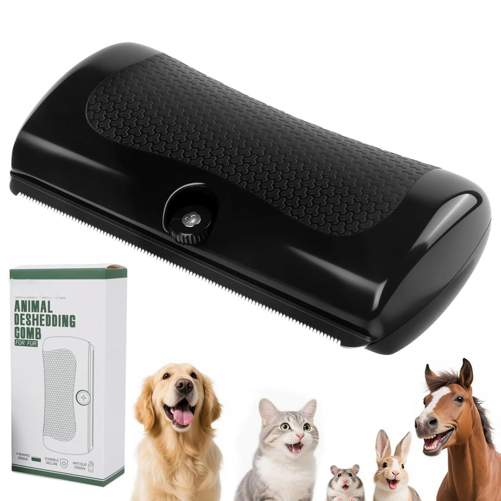 Brosse professionnelle améliorée pour animaux de compagnie, éliminateur de poils de chien, coupe-nœuds de fourrure, peigne pour chiots et chats, fournitures de toilettage pour chiens, anti-chute de poils