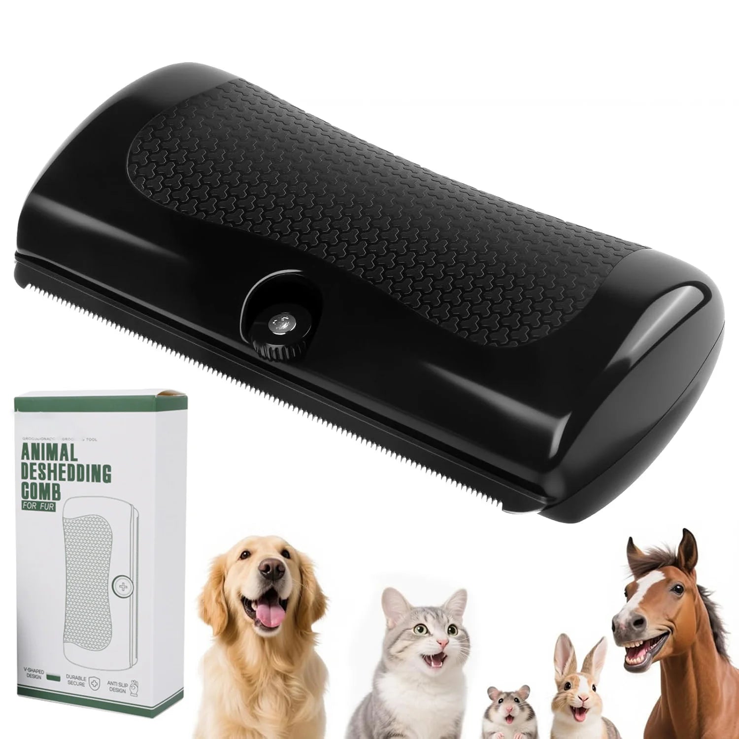 Brosse professionnelle améliorée pour animaux de compagnie, éliminateur de poils de chien, coupe-nœuds de fourrure, peigne pour chiots et chats, fournitures de toilettage pour chiens, anti-chute de poils