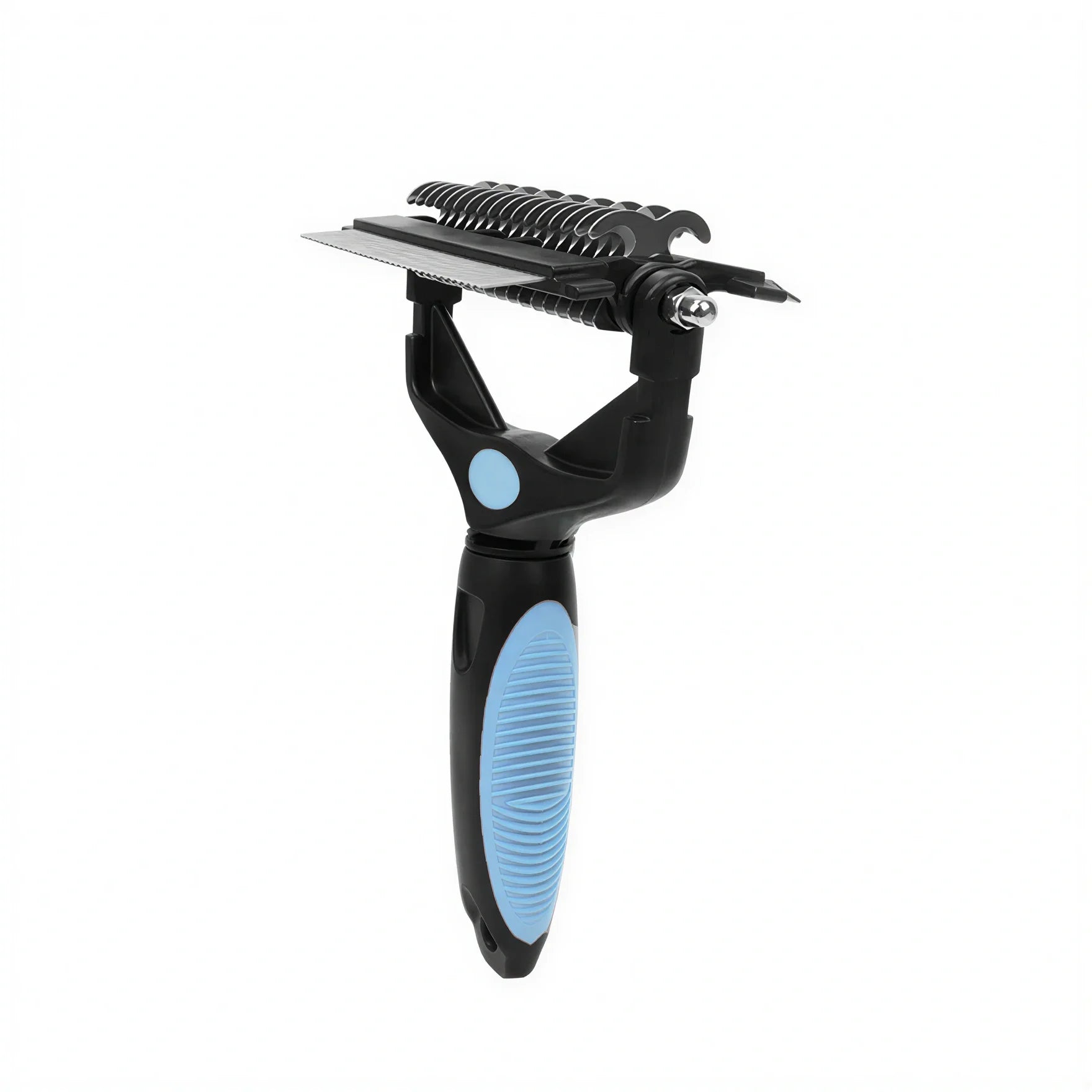 Brosse de démêlage 3 en 1 pour animaux de compagnie, épilateur de poils de chien, coupe-noeud en fourrure pour chiot et chat, peigne, fournitures de toilettage pour chiens