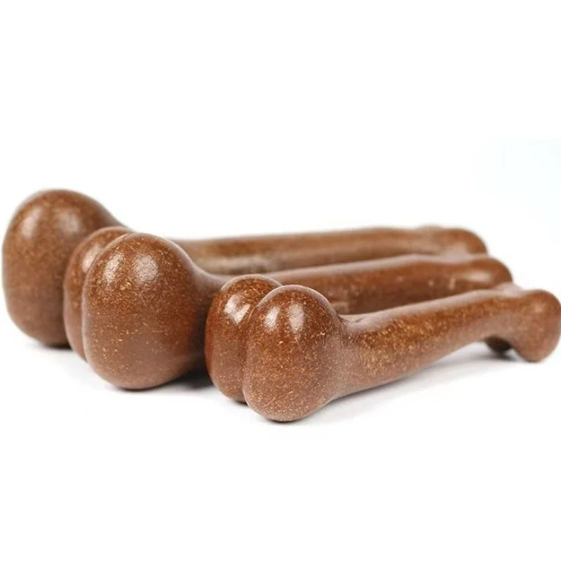 Jouet à mâcher pour chien naturel non toxique, presque indestructible, anti-morsure, pour chiots et chiens de petite, moyenne et grande taille, jouet à mâcher pour animaux de compagnie