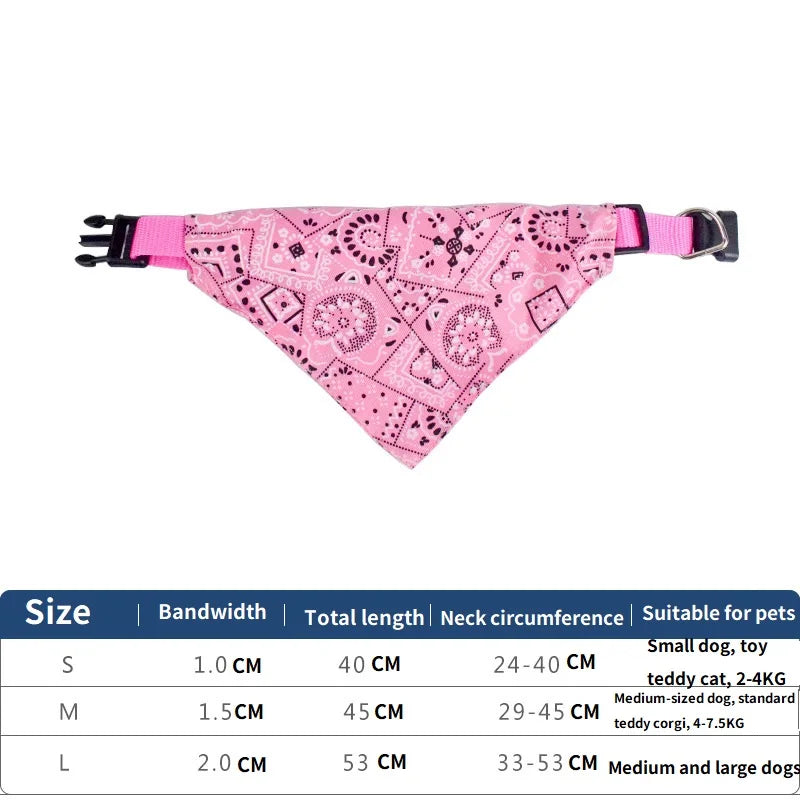 Décor de cou pour chien et chat, Bandage triangulaire réglable pour animaux de compagnie, écharpe lavable, col Bandana, bavoirs, robe de fête d'anniversaire pour chat, GWFD02