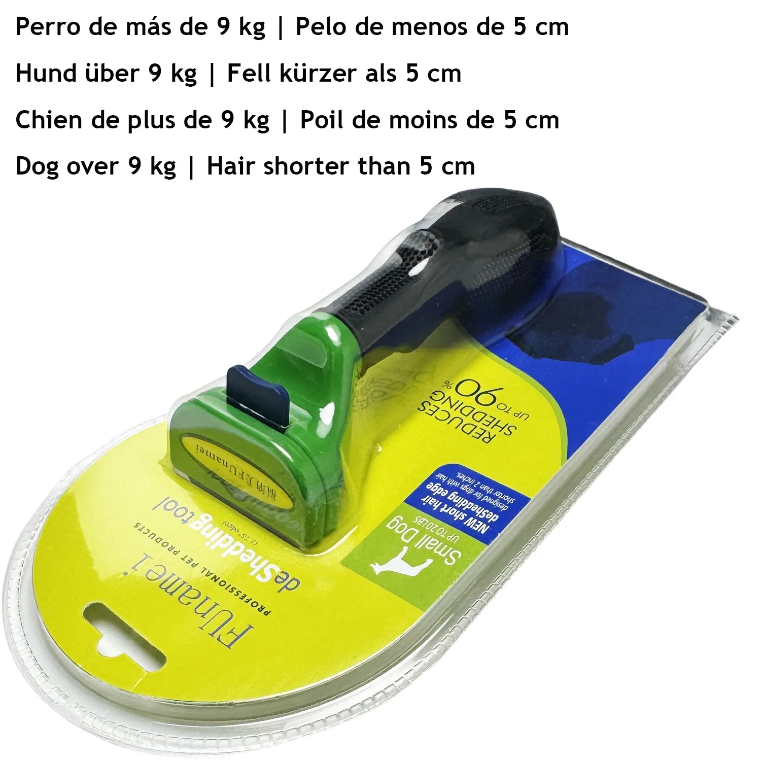 Brosse démêlante double-face pour chien