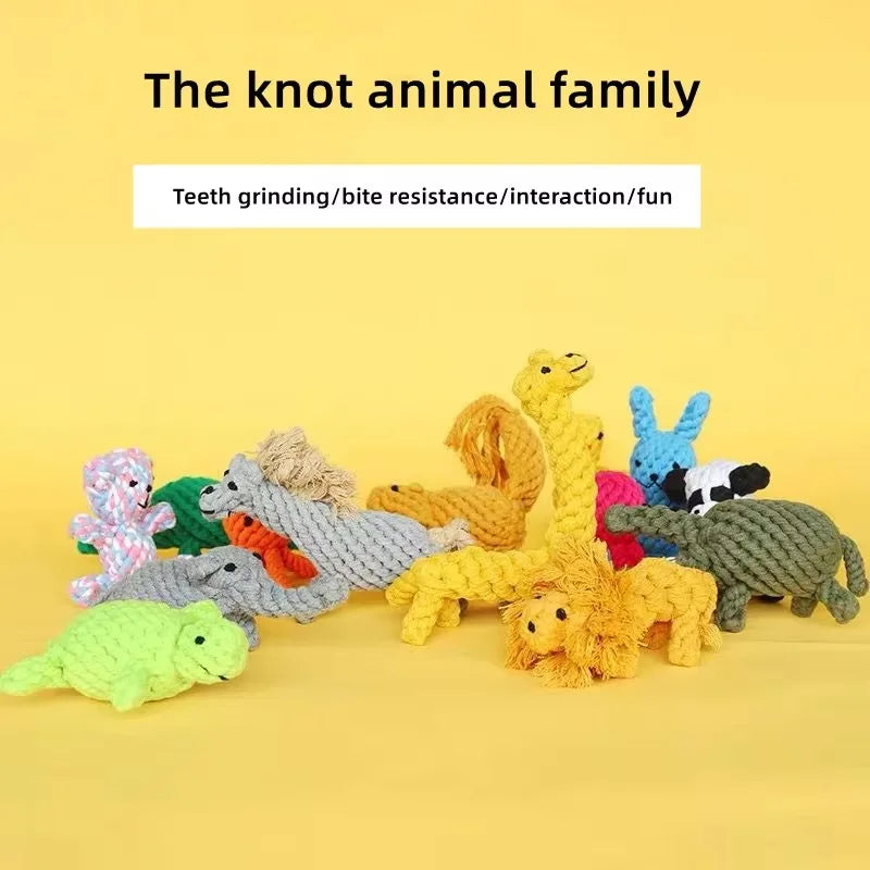 Jouets à mâcher pour chiens et chatons, 1 pièce, livres de meulage des dents, chiot, UL, nœud, balle, accessoires de jeu pour animaux, produits pour animaux de compagnie, nouveau