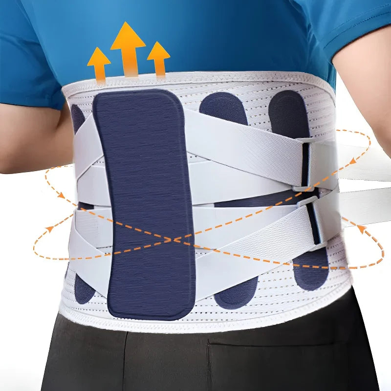 Waist Brace/Back Brace Support Belt for Lower Back Pain Relief Adjustable Waist Lumbar Support Sciatica Scoliosis Herniated Disc