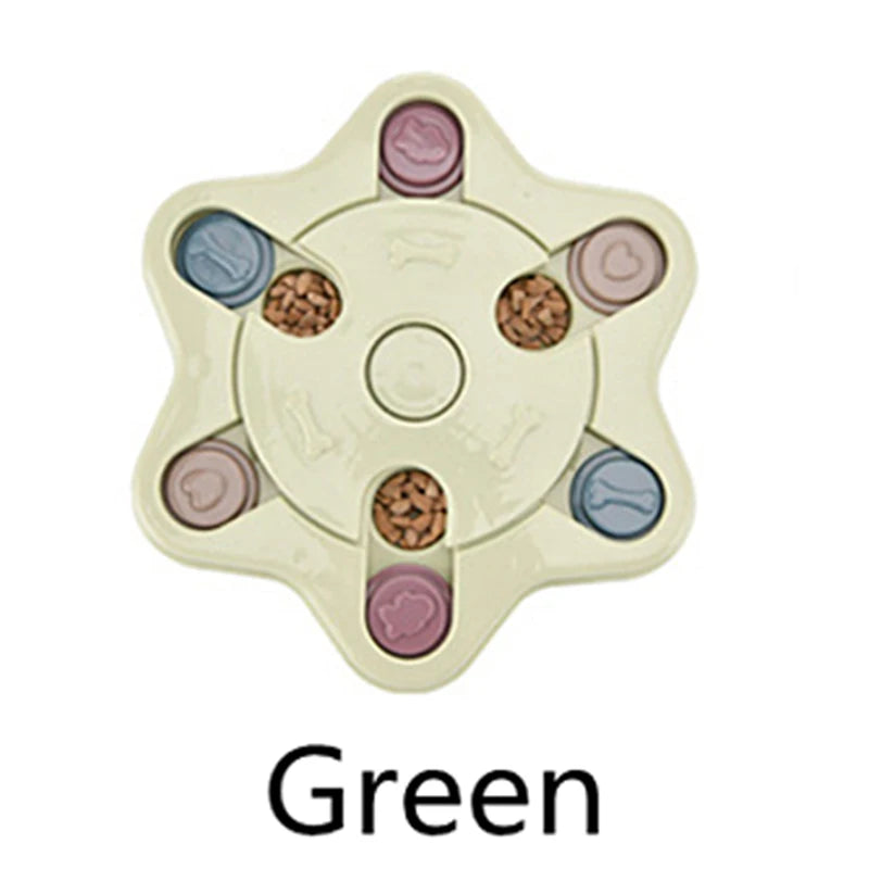 Mangeoire lente puzzle distributeur de nourriture