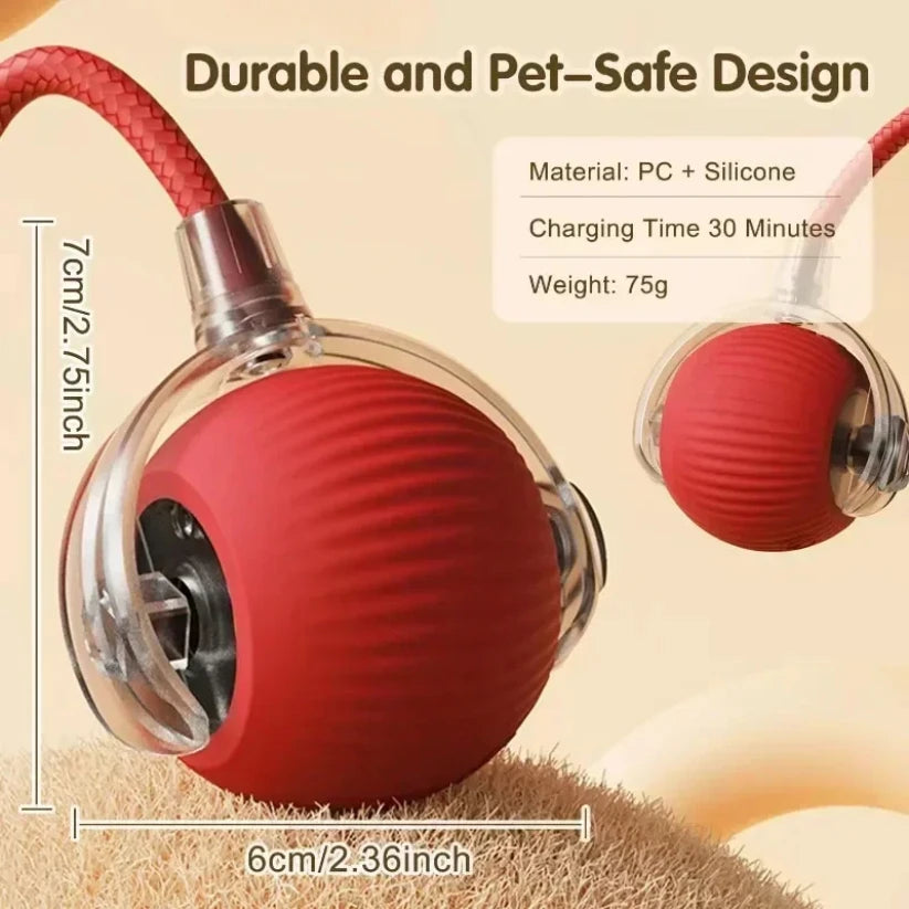 Balle roulante automatique souris pour chat