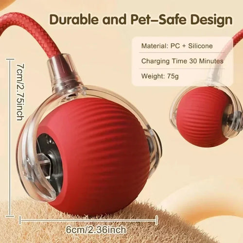 Balle roulante automatique souris pour chat