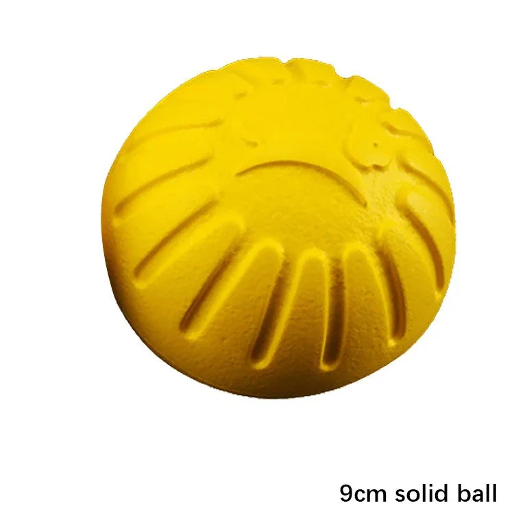Boule d'Entraînement pour Chien, Jouet Interactif pour Animal de Compagnie, Anneau Côtelé, Degré de Morsure, Broyage des Dents, Corde à Enfiler, Balle Flottante