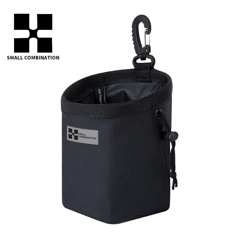 Petite sacoche portable pour friandises d'entraînement pour chien, sacoche pour friandises pour chiot à accrocher au laisse, sacoche de récompenses pour animaux de compagnie pour l'extérieur, sacoche de taille XZH-T24001-