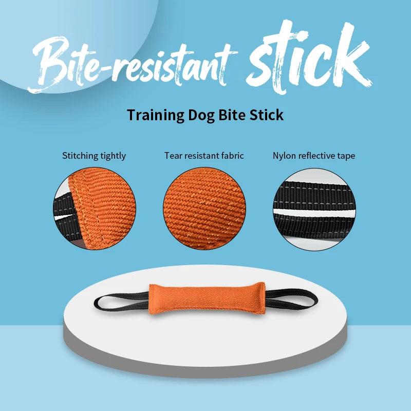 Jouet de remorqueur pour chien, oreiller de morsure en Jute, équipement d'entraînement Durable, jouets d'entraînement interactifs pour grands et petits chiens