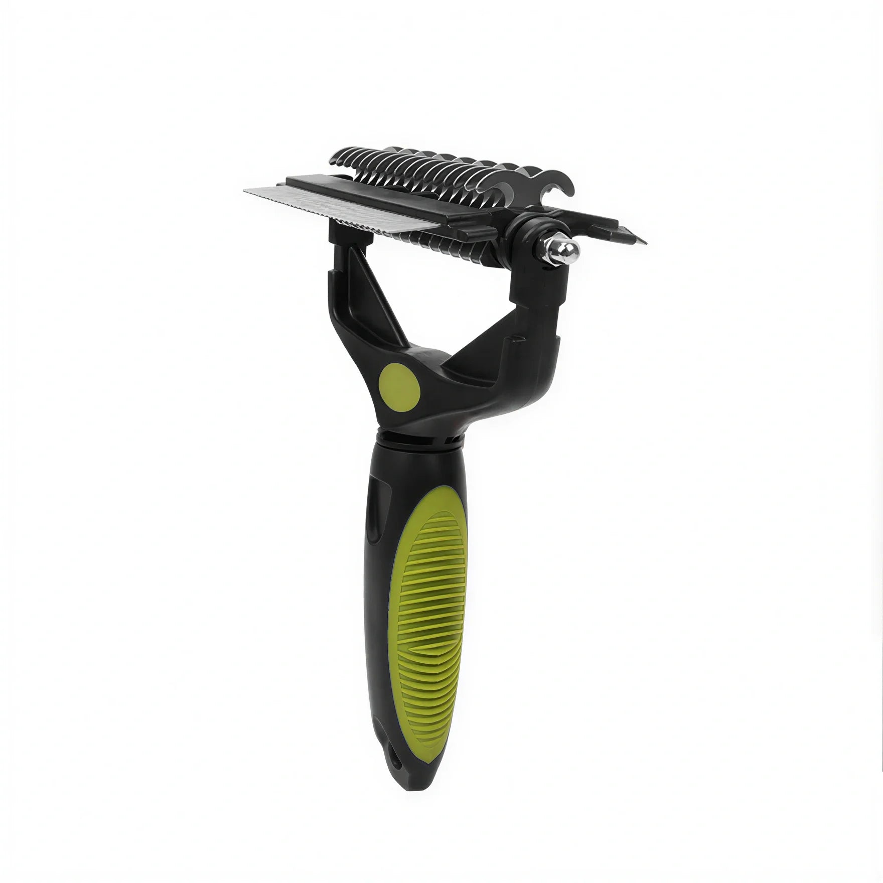 Brosse de démêlage 3 en 1 pour animaux de compagnie, épilateur de poils de chien, coupe-noeud en fourrure pour chiot et chat, peigne, fournitures de toilettage pour chiens
