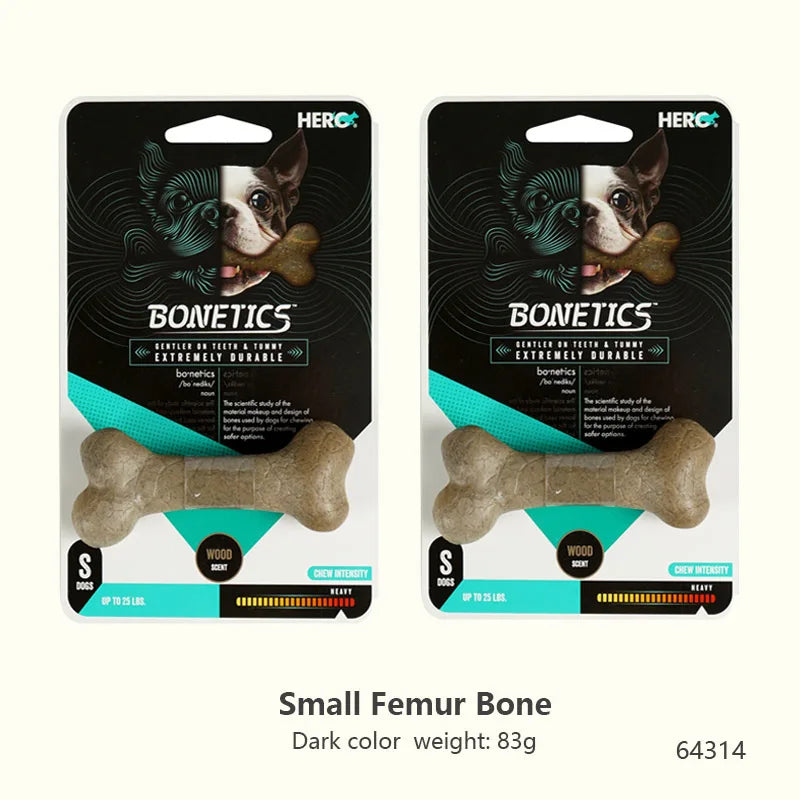 Jouets pour chiens Caitec, jouets à mâcher en os, durables, résistants aux morsures, idéaux pour le lancer et la chasser, adaptés aux chiens de petite à grande taille