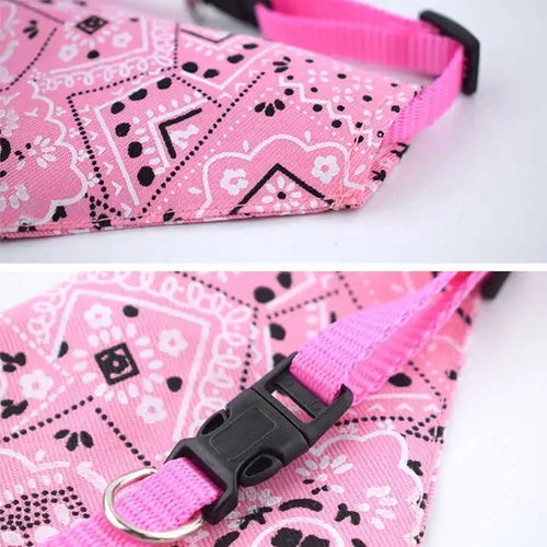 Bandage triangulaire réglable pour chien et chat, écharpe lavable, col Bandana, bavoirs, décor de cou de chat, déguisement de fête d'anniversaire