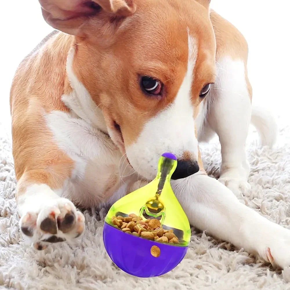 Jouet interactif pour chat, chiens, souris, gobelet de nourriture, jouets pour chaton, mangeoire pour chiot, fuite, distributeur de nourriture, Puzzle, jouet boule de friandise lente
