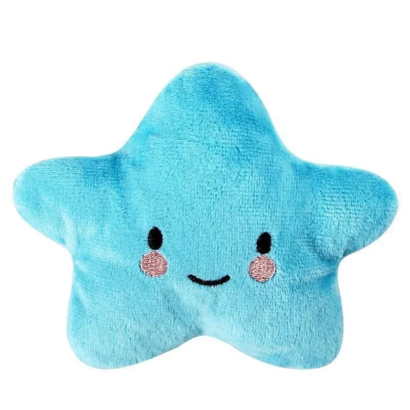 Jouets pour animaux de compagnie en peluche, pentagramme sonore, à mâcher, amusant, mignon, chiot, chiens, chats, jouets grinçants, fournitures pour animaux de compagnie, accessoires