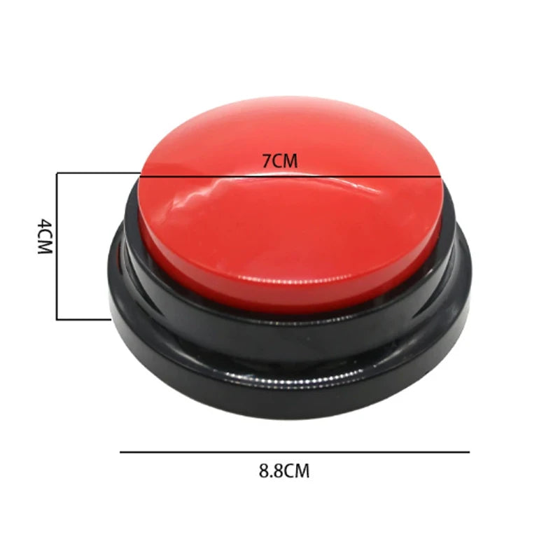 Jouets amusants pour chiens, jouets enregistrables pour animaux de compagnie, démarreur parlant, boutons parlants, fournitures portables et mignonnes pour animaux de compagnie